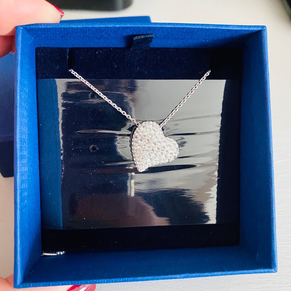 Swarovski Alana crystal heart necklace - new